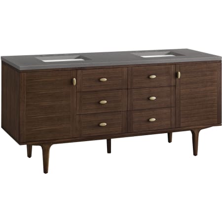 A large image of the James Martin Vanities 670-V72-3GEX Alternate Image