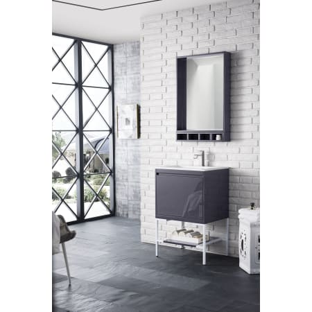 A large image of the James Martin Vanities 801V23.6GWGW Alternate Image