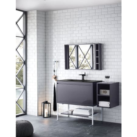 A large image of the James Martin Vanities 801V35.4GWCHB Alternate Image