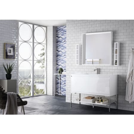 A large image of the James Martin Vanities 801V47.3BNKGW Alternate Image