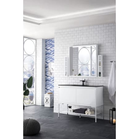 A large image of the James Martin Vanities 801V47.3GWCHB Alternate Image