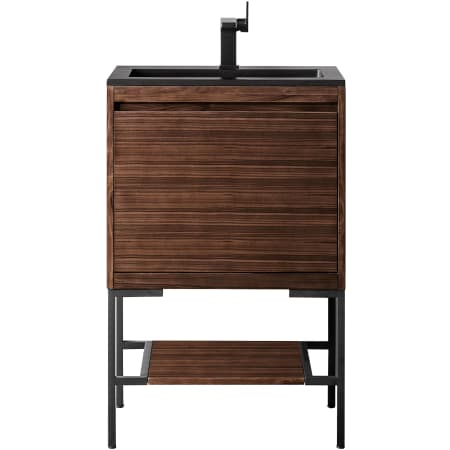 A large image of the James Martin Vanities 805-V23.6-MB-CH Mid-Century Walnut