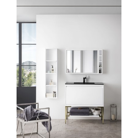 A large image of the James Martin Vanities 805-V35.4-CB-CH Alternate Image