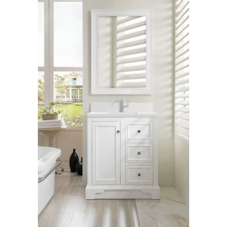 A large image of the James Martin Vanities 825-V30-1WZ Alternate Image