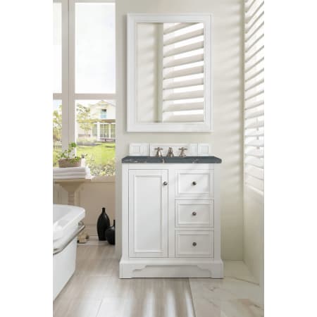 A large image of the James Martin Vanities 825-V30-3PBL Alternate Image