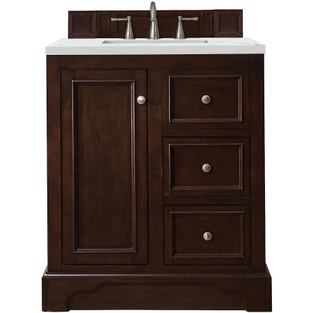 A large image of the James Martin Vanities 825-V30-3ENC Burnished Mahogany