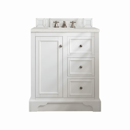 A large image of the James Martin Vanities 825-V30-3LDL Bright White