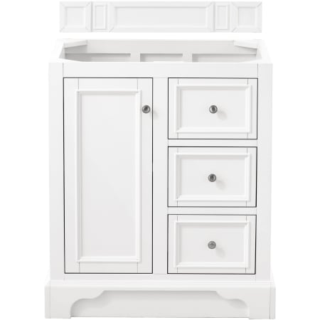 A large image of the James Martin Vanities 825-V30 Bright White