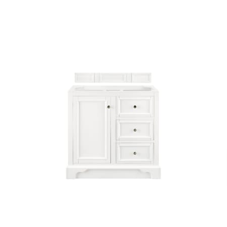 A large image of the James Martin Vanities 825-V36 Bright White