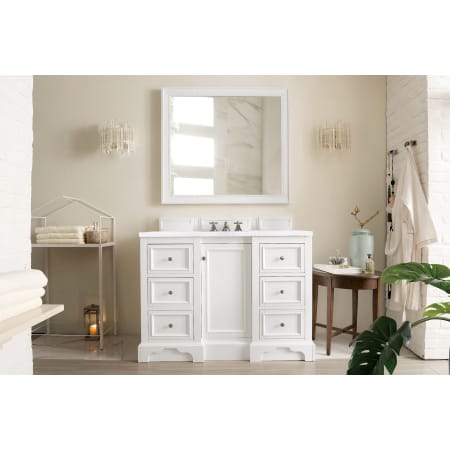 A large image of the James Martin Vanities 825-V48-3AF Alternate Image