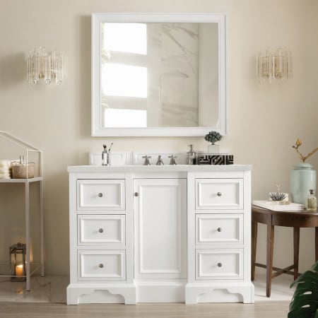 A large image of the James Martin Vanities 825-V48-3LDL Alternate Image