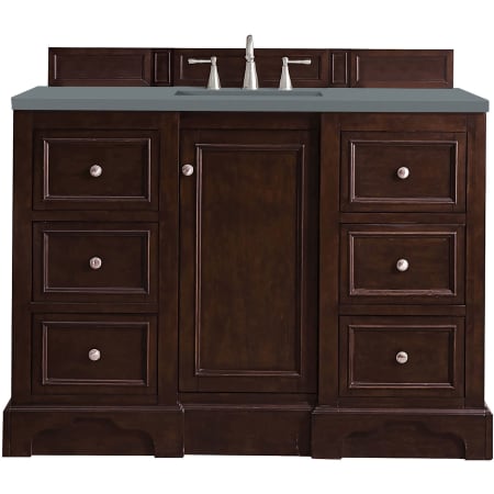 A large image of the James Martin Vanities 825-V48-3CBL Burnished Mahogany