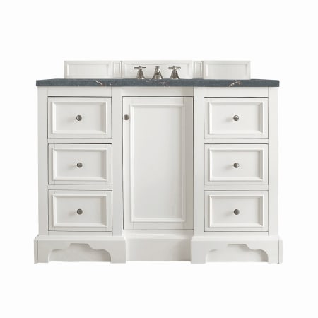 A large image of the James Martin Vanities 825-V48-3PBL Bright White