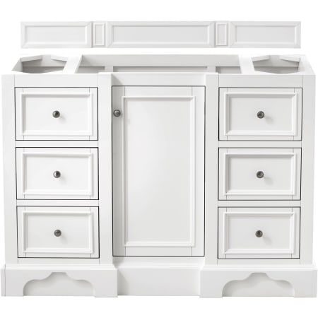 A large image of the James Martin Vanities 825-V48 Bright White