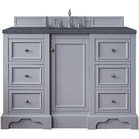 A large image of the James Martin Vanities 825-V48-3CSP Silver Gray