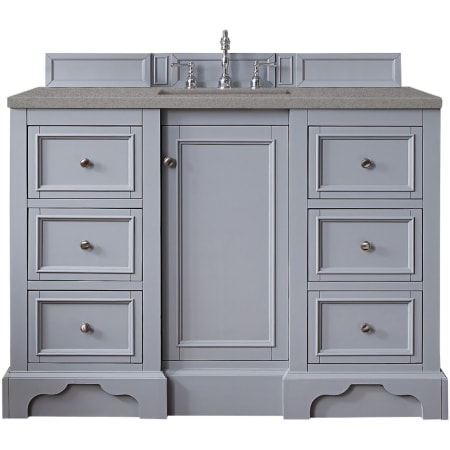 A large image of the James Martin Vanities 825-V48-3GEX Silver Gray