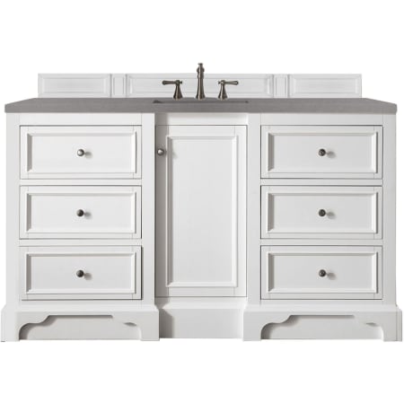 A large image of the James Martin Vanities 825-V60S-3GEX Bright White