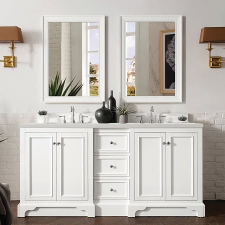 A large image of the James Martin Vanities 825-V72-3LDL Alternate Image