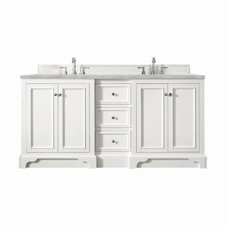 A large image of the James Martin Vanities 825-V72-3VSL Bright White