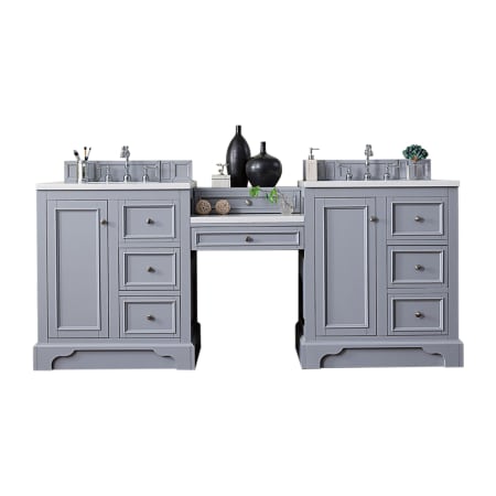 A large image of the James Martin Vanities 825-V82-DU-WZ Silver Gray