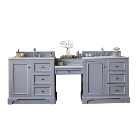 A large image of the James Martin Vanities 825-V94-DU-WZ Silver Gray