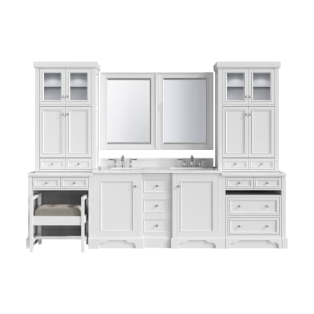 A large image of the James Martin Vanities 825-V60DGP-CB-EJP Bright White