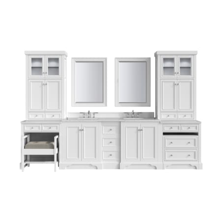 A large image of the James Martin Vanities 825-V72GP-BB-EJP Bright White