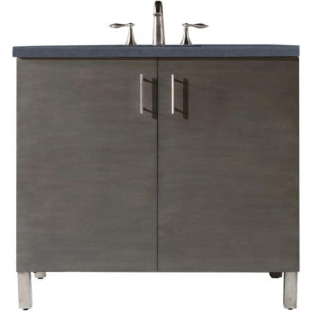 A large image of the James Martin Vanities 850-V36-3CSP Silver Oak