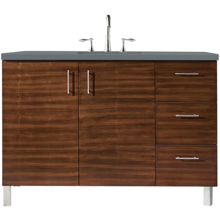 A large image of the James Martin Vanities 850-V48-3CBL American Walnut