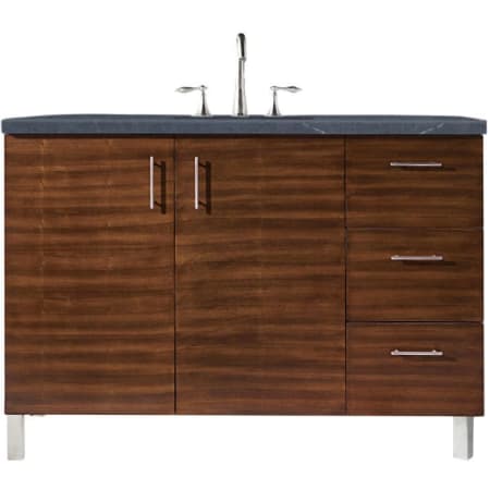 A large image of the James Martin Vanities 850-V48-3CSP American Walnut