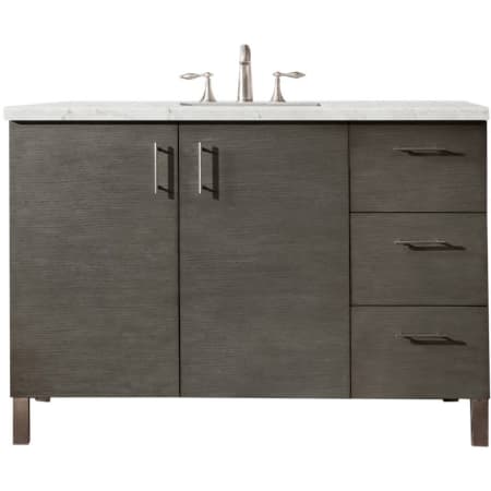 A large image of the James Martin Vanities 850-V48-3EJP Silver Oak