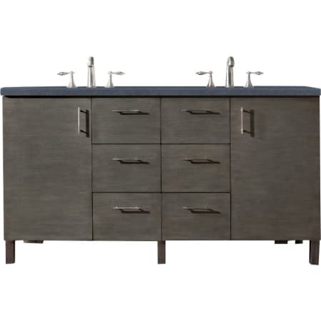 A large image of the James Martin Vanities 850-V60D-3CSP Silver Oak