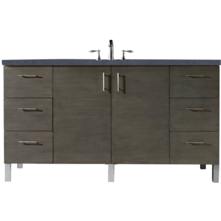 A large image of the James Martin Vanities 850-V60S-3CSP Silver Oak