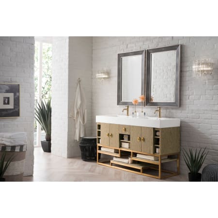 A large image of the James Martin Vanities 867-V59D-G-GW Alternative View