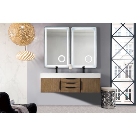 A large image of the James Martin Vanities 983-V59D-W-B-GW Alternate Image