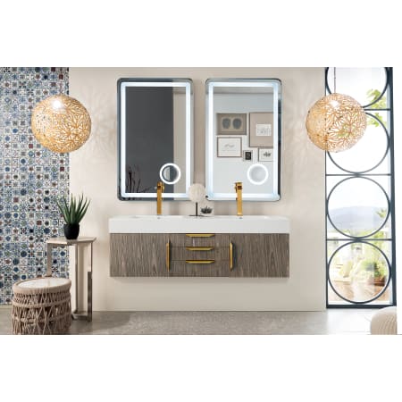 A large image of the James Martin Vanities 983-V59D-W-G-GW Alternate Image