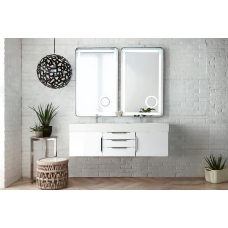 A large image of the James Martin Vanities 983-V59D-W-N-GW Alternate Image