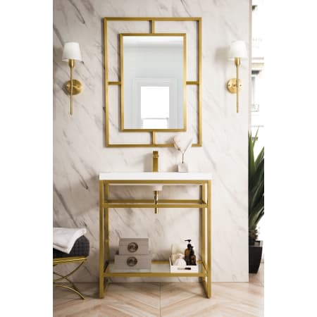 A large image of the James Martin Vanities C105V31.5WG Alternate Image