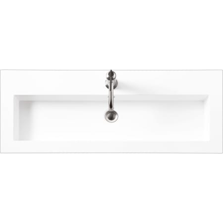 A large image of the James Martin Vanities CSP-S4016 White Gloss