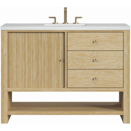 A large image of the James Martin Vanities D404-V48-3AF Sunwashed Oak