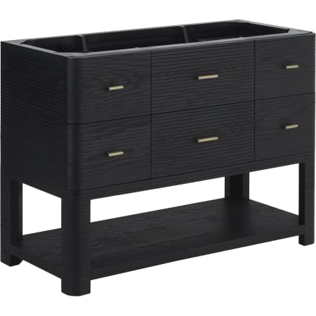 A large image of the James Martin Vanities D704-V48 Carbon Oak