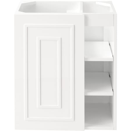 A large image of the James Martin Vanities E110-V24 Glossy White