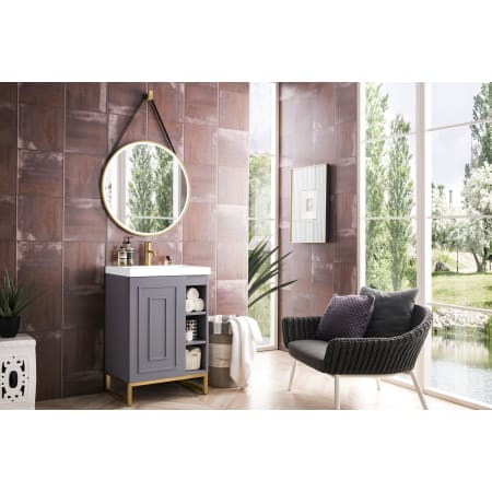 A large image of the James Martin Vanities E110V24RGDWG Alternate Image