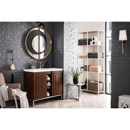 A large image of the James Martin Vanities E110V39.5BNKWG Alternate Image