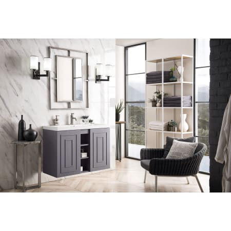 A large image of the James Martin Vanities E110V39.5WG Alternate Image