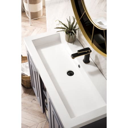 A large image of the James Martin Vanities E110V39.5WG Alternate Image