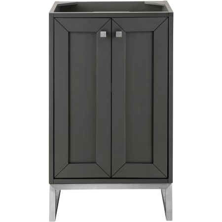 A large image of the James Martin Vanities E303-V20-BNK Mineral Grey