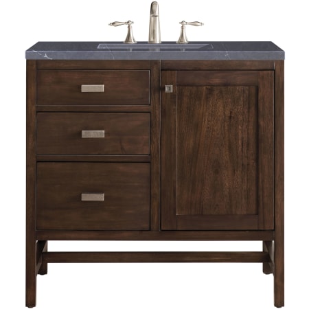 A large image of the James Martin Vanities E444-V36-3CSP Mid Century Acacia