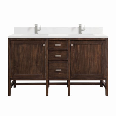 A large image of the James Martin Vanities E444-V60D-1WZ Mid-Century Acacia