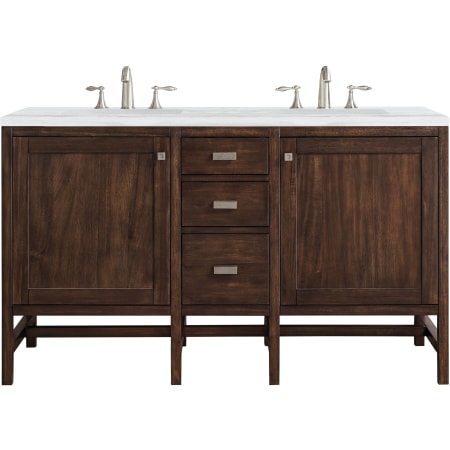 A large image of the James Martin Vanities E444-V60D-3AF Mid Century Acacia